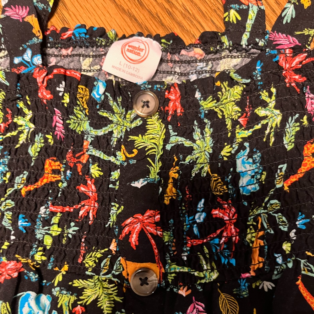 Wonder Nation Size 10/12 Sleeveless Sundress - Picture 3 of 4